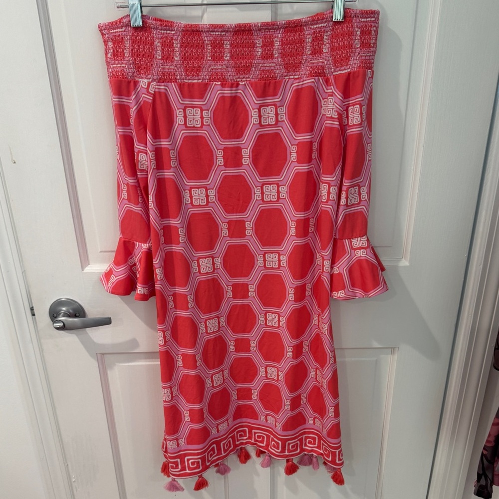 Cabana Life Off the Shoulder Dress